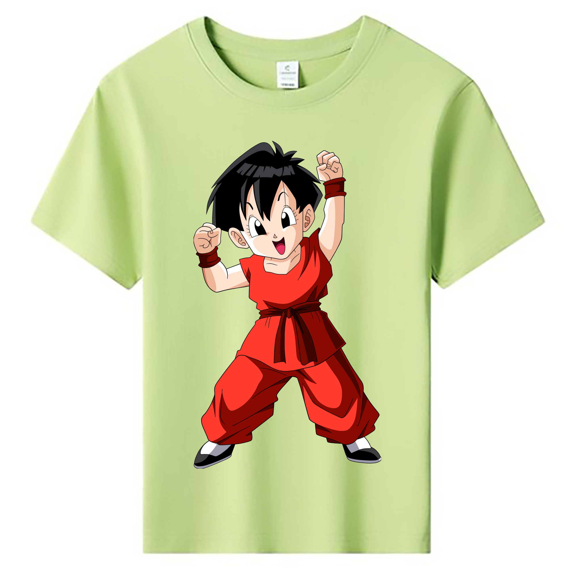（画像用） ドラゴンボール パン DRAGON BALL Pan 綿100％キッズTシャツ（フロントプリント）